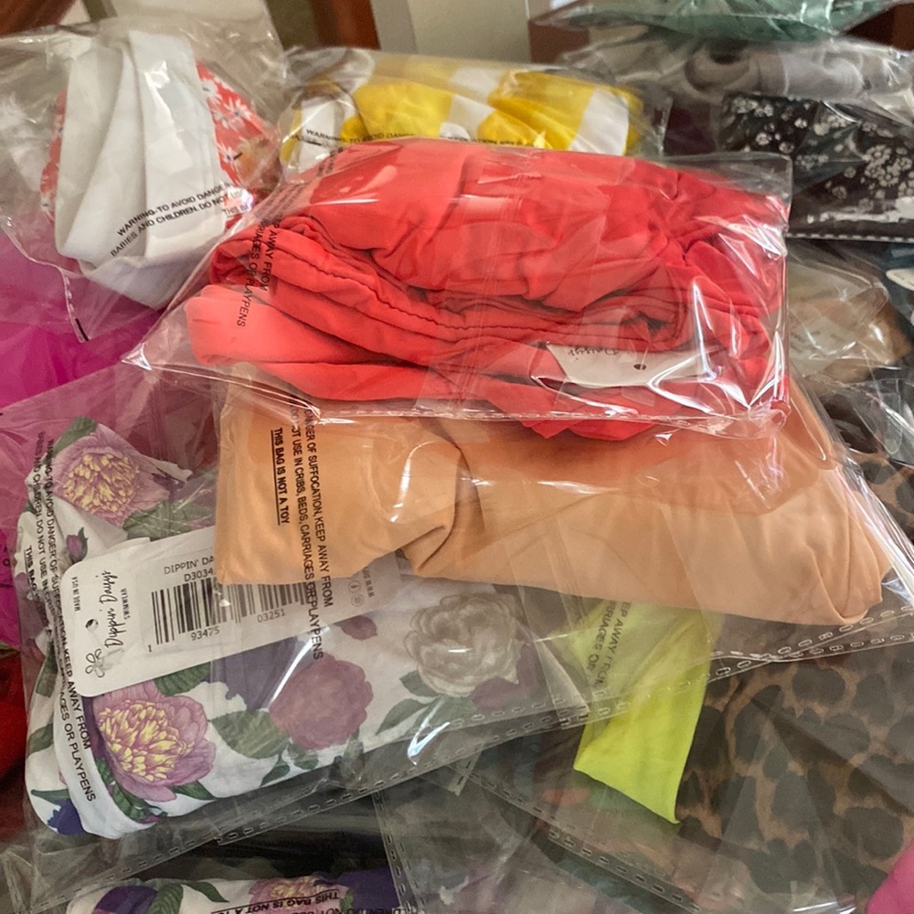 Assorted bikini, tankini, elastic, one piece (20 pieces per lot) NWOT NWT